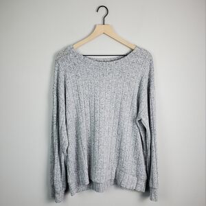 Cato Gray Knit Soft Top 18/20
